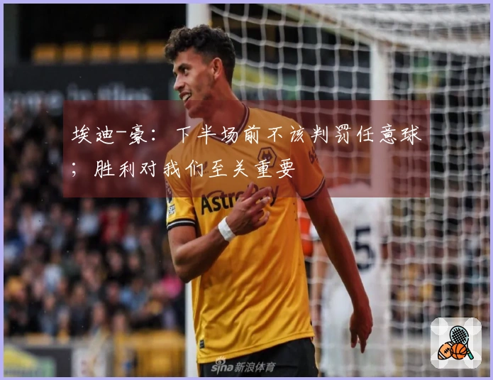 埃迪-豪：下半场前不该判罚任意球；胜利对我们至关重要